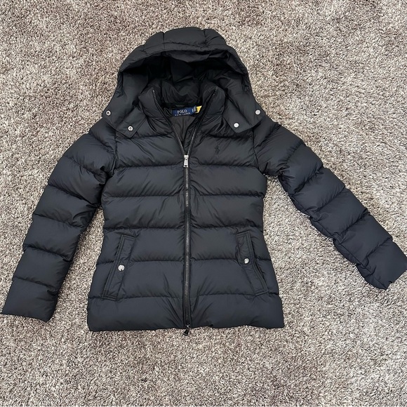 Polo Ralph Lauren Belmont Down-Filled Jacket Black size xs